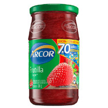 MERMELADA ARCOR FRUTILLA LIGHT 70AÑOS X390GRS