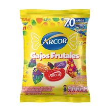 CARAMELOS ARCOR GAJOS FRUTALES 70 AÑOS X140G