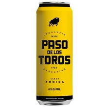 GASEOSA PASO DE LOS TOROS TONICA LATA X269CC.