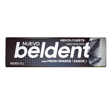 CHICLE BELDENT MENTA FUERTE POSEIDON X10GR