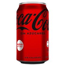 GASEOSA COCA COLA ZERO LATA X354CC.