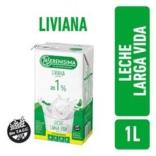 LECHE LA SERENISIMA X1LT DESC.1% UAT BRICK