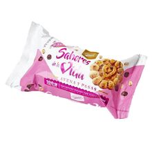 GALLETITAS SABORES VIDA AVENA Y PASAS X100GR