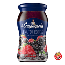 MERMELADA LA CAMPAGNOLA FRUTOS ROJOS +FRUTA X454G