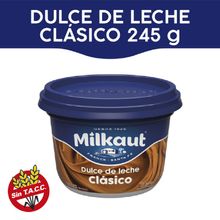 DULCE DE LECHE MILKAUT X245GR.