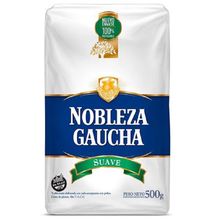 YERBA NOBLEZA GAUCHA SUAVE X500GR