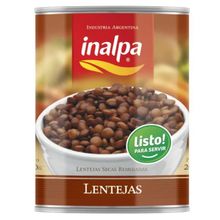 LENTEJAS INALPA LATA X 300 GRS