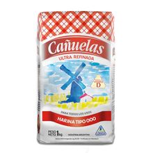 HARINA CANUELAS 000 ULTRA REFINADA VIT D X 1 KLG
