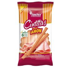 GALLETITAS CINTITAS TOSTEX JAMON X 125GR.