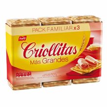 GALLETITAS CRIOLLITAS MAS GRANDES X507GR