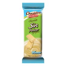 CHOCOLATE GEORGALOS S/AZUCAR BLANCO X 70GR