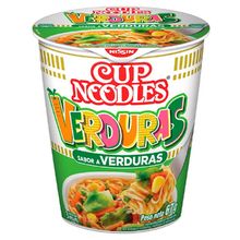 NISSIN CUP NOODLES VERDURA X65GR