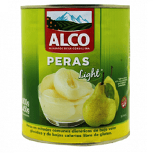 PERAS EN MITADES LIGHT ALCO X800GR