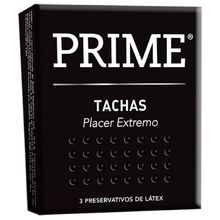 PRESERVATIVOS PRIME TACHAS X3
