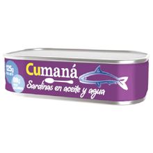 SARDINAS CUMANA ACEITE X 125GR