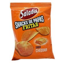 SALADIX SNACK PAPAS CHEDDAR X90GR