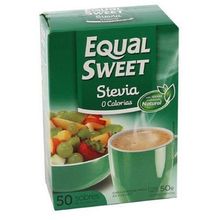EDULCORANTE EQUALSWEET STEVIA 0 CALORIAS X 50U