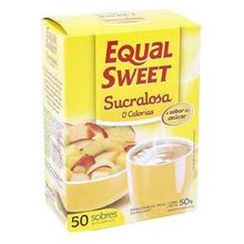EDULCORANTE EQUALSWEET SUCRALOSA X50 SOBRES