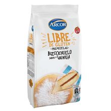 BIZCOCHUELO ARCOR VAINILLA S/TACC X500GR