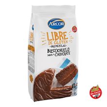 BIZCOCHUELO ARCOR CHOCOLATE TACC X500GR