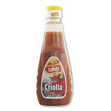 SALSA CRIOLLA TAHITI X275GR
