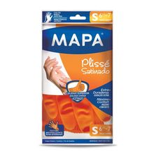 GUANTES MAPA PLISSE SATINADO TALLE S