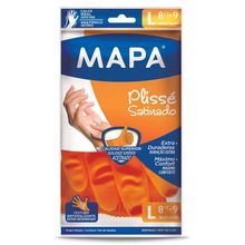 GUANTES MAPA PLISSE SATINADO TALLE L