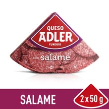 QUESO FUNDIDO ADLER SALAME X100GR.