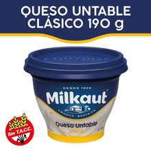 QUESO UNTABLE MILKAUT TRADICIONAL X190GR