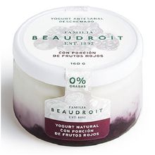 YOGUR FAMILIA BEAUDROIT X160GR DES.NAT.C/F.D.BOSQ.