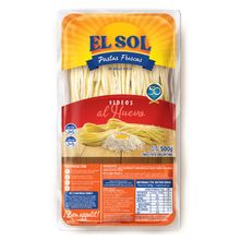 FIDEOS EL SOL X500GR NVO.