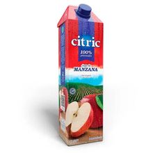 JUGO CITRIC MANZANA X1LT