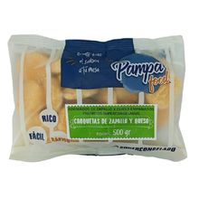 CROQUETAS PAMPAS FOOD ZAPALLO Y QUESO X500GR