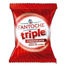 ALFAJOR FANTOCHE TRIPLE CHOCOLATE X75GR