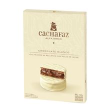 ALFAJOR CACHAFAZ BLANCO CAJA X6UN