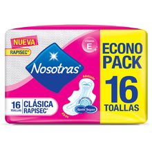 TOALLITAS NOSOTRAS CLASICA RAPISEC X16UN