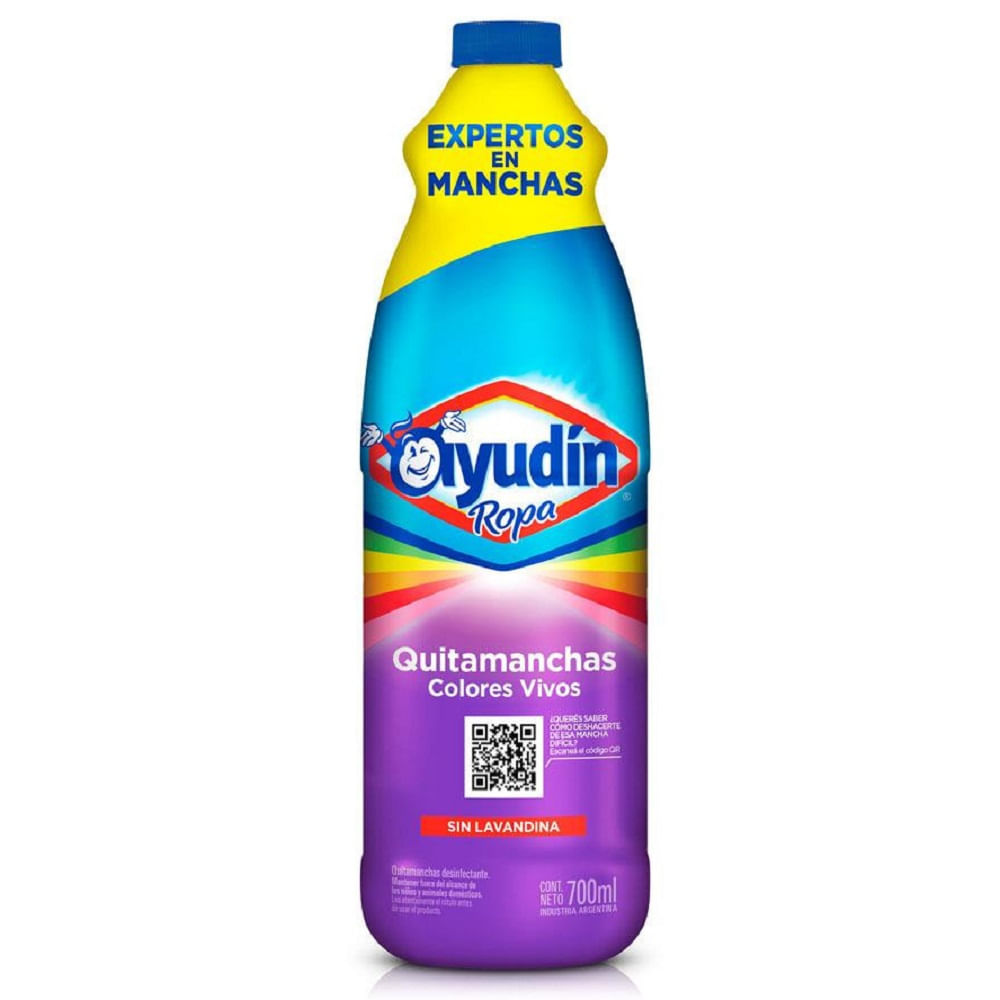 QUITAMANCHAS AYUDIN ROPA COLOR X700ML