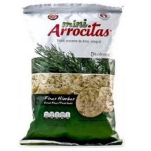 SNACK MINI ARROCITAS SABOR FINAS HIERBAS X53GR