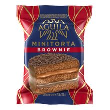 ALFAJOR AGUILA MINITORTA BROWNIE X71GR