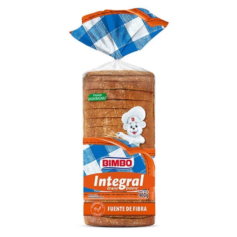 PAN BIMBO INTEGRAL X400GR
