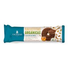 GALLETITAS CACHAFAZ ORGANICA CACAO MIEL X170GR