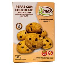 GALLETAS PEPAS CHOC.DIMAX .X160GR