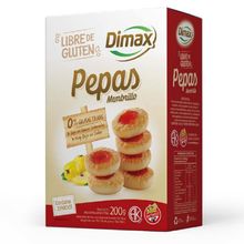 GALLETAS PEPAS MEMB.DIMAX .X200GR