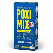 ADHESIVO POXIMIX 15 MIN REPARA PAREDES INT X500GR