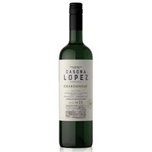 VINO CASONA LOPEZ CHARDONNAY X750ML