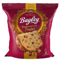 PAN DULCE BAGLEY C/FRUTAS X400GR