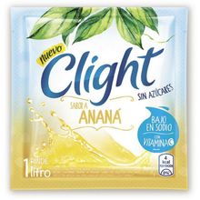 JUGO EN POLVO CLIGHT ANANA C/ENDULCOR X 8 GR