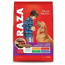 ALIMENTO PERRO RAZA CEREA/ARROZ 1.5KG.