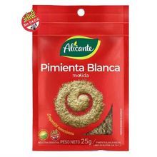 PIMIENTA BLANCA ALICANTE MOLIDA S/TACC X 50 GRS