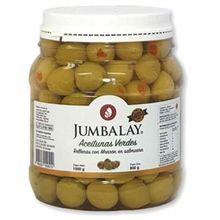ACEITUNAS VERDES C/ MORRON JUMBALAY X360GR FRASCO